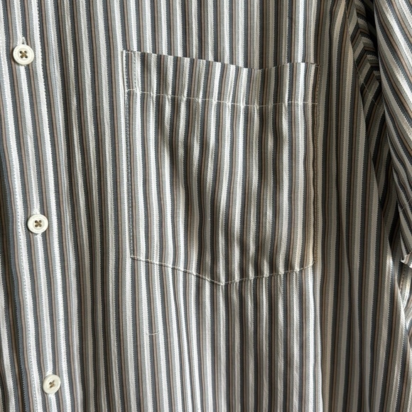 Men's Bugatchi short sleeve shirt size L - Picture 3 of 6